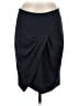 PAUW 100% Wool Solid Black Wool Skirt Size 8 (2) - photo 1