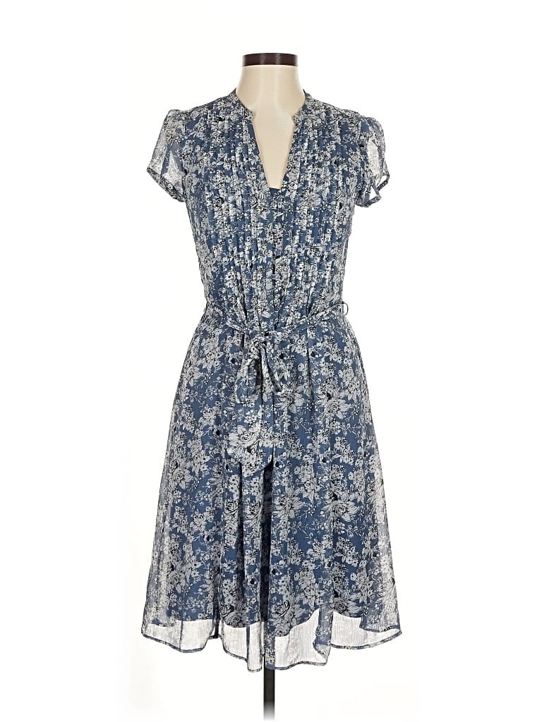 Pre-owned Roz & Ali Casual Dress In Blue