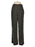 Unbranded 100% Polyester Polka Dots Black Casual Pants Size 8 - photo 1