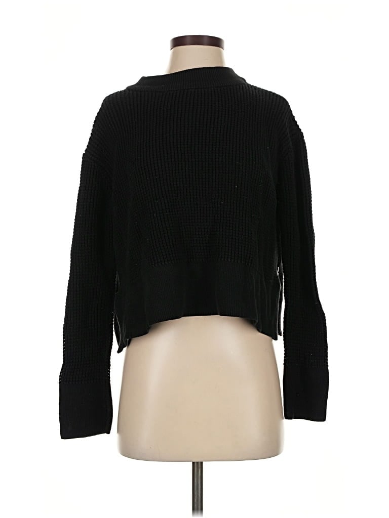 Pre-owned Vetta Turtleneck Sweater In Black
