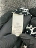Sabine 100% Polyester Chevron-herringbone Black Casual Pants Size S - photo 8