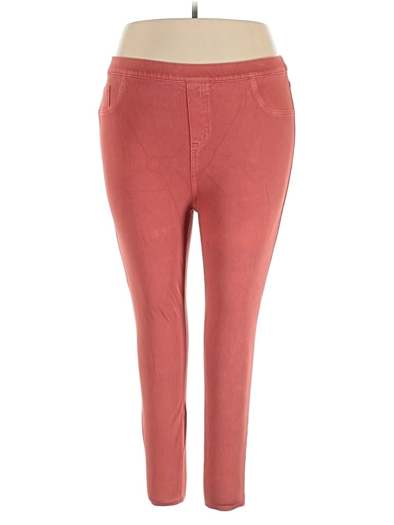 Pre-owned Spanx Casual Pants In Red