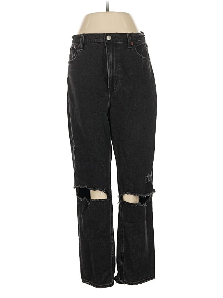 Pre-owned Abercrombie & Fitch Jeans In Black
