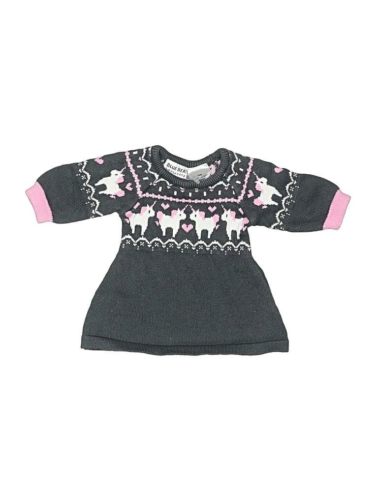 Pre-owned Blueberi Boulevard Babies' Pullover Sweater In Black