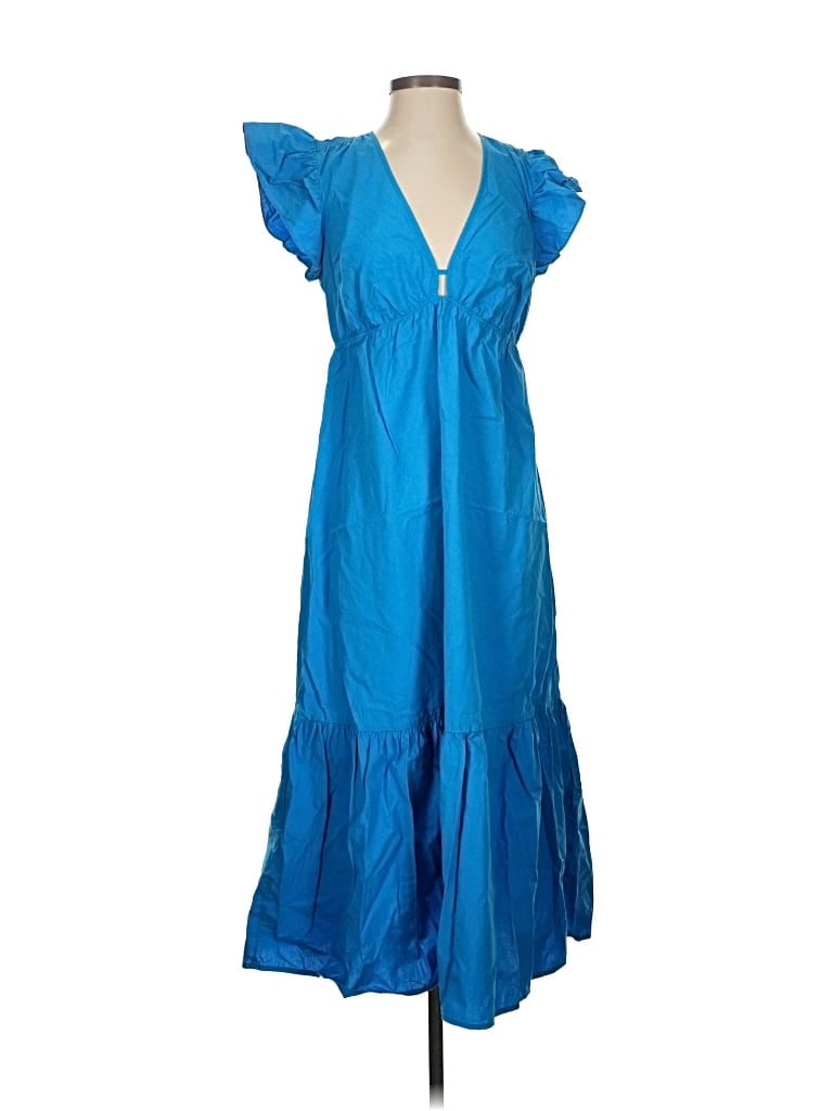 Pre-owned Rails Casual Dress In Blue