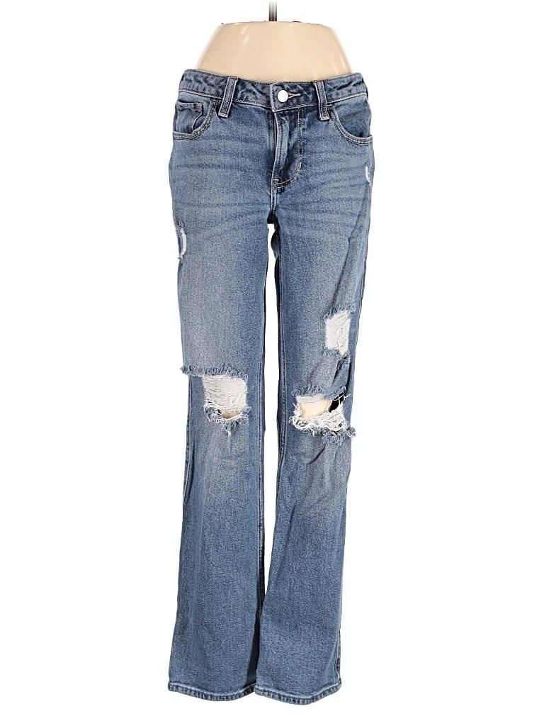 Pre-owned Hollister Jeans In Blue