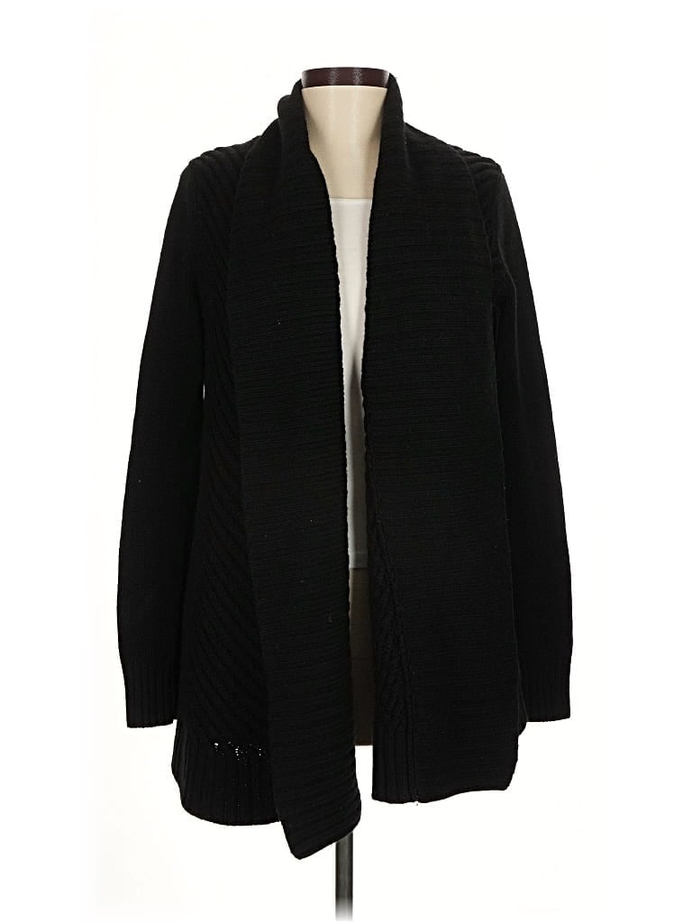 Pre-owned Vince Cardigan Sweater In Black