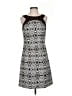 Ann Taylor Graphic Black Cocktail Dress Size 2 - photo 1