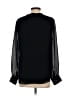Vince Camuto 100% Polyester Black Long Sleeve Blouse Size S - photo 2