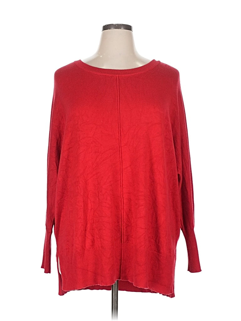 Pre-owned Wonderly Pullover Sweater In Red
