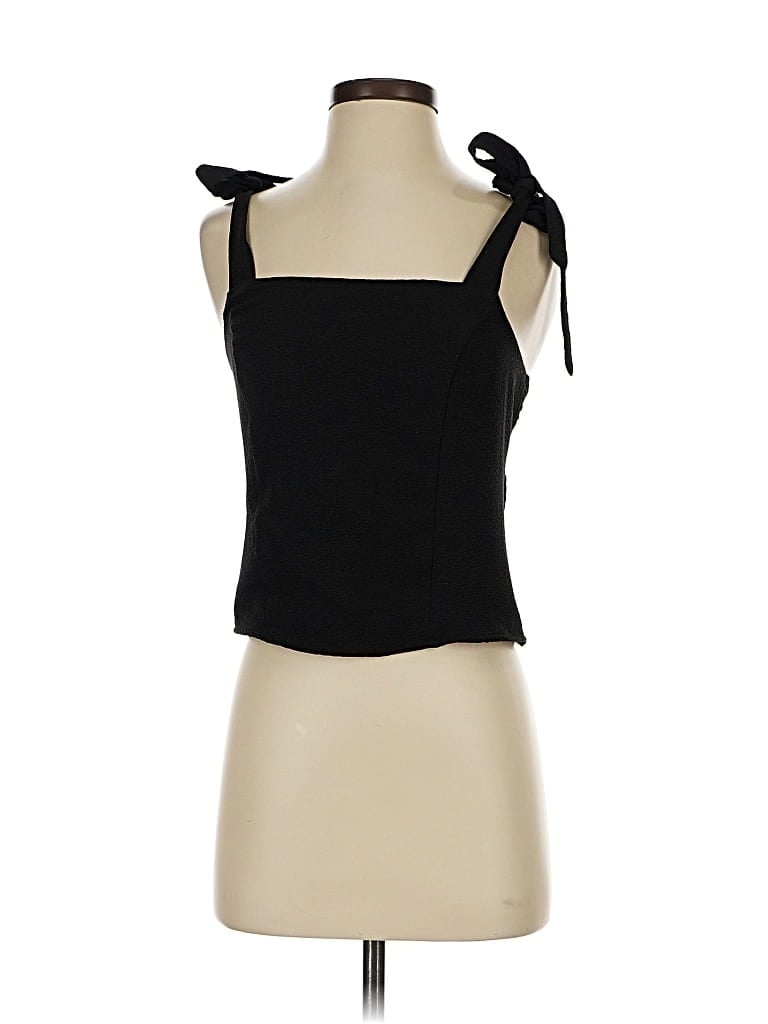Pre-owned Old Navy Sleeveless Top Black Strapless Neckline Tops
