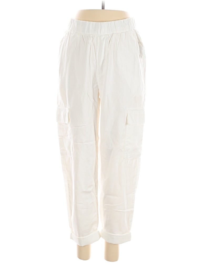 Pre-owned Gap Cargo Pants In White