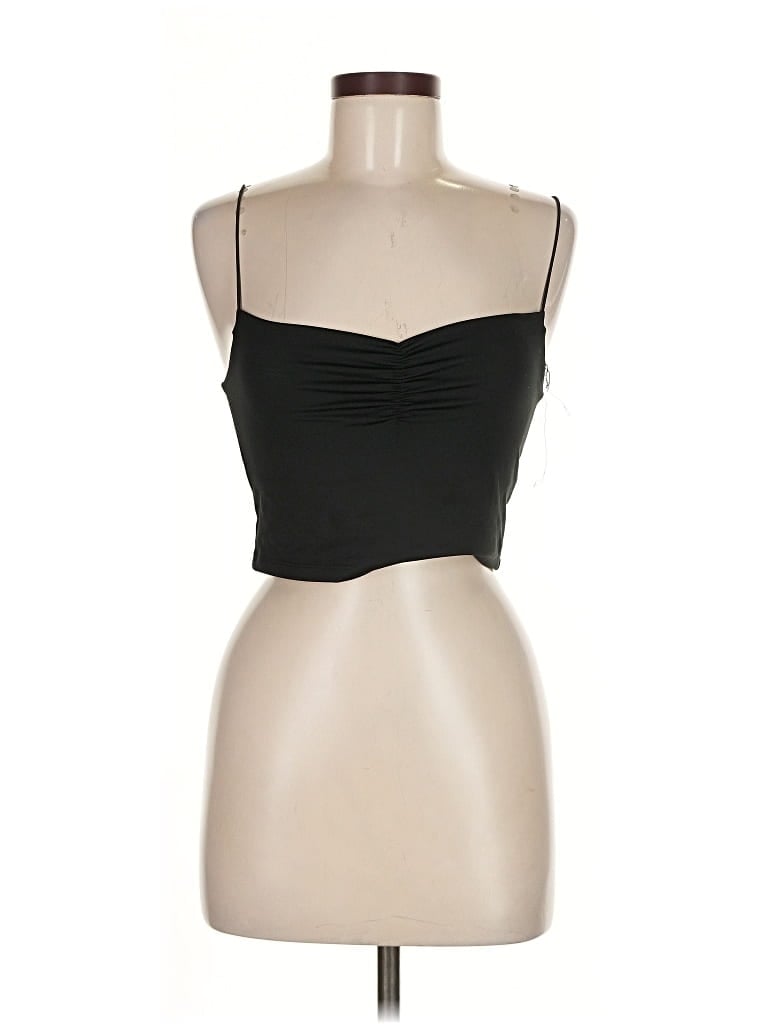 Pre-owned Mwl By Madewell Sleeveless Blouse In Black