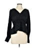 Gap 100% Recycled Polyester Black Blue Jacket Size L - photo 1
