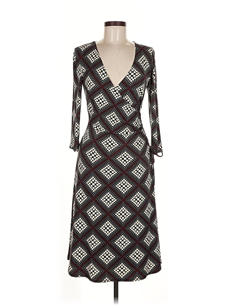 Pre-owned Laundry By Shelli Segal Casual Dress In Brown