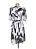 BCBGMAXAZRIA 100% Polyester Print Gray Cocktail Dress Size 2 - photo 2