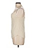 Cinq à Sept 100% Viscose Ivory Sleeveless Top Size S - photo 5