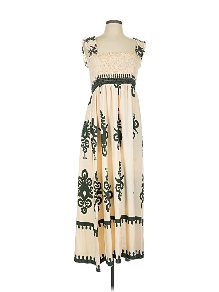 Pre-owned Shein Casual Dress In White