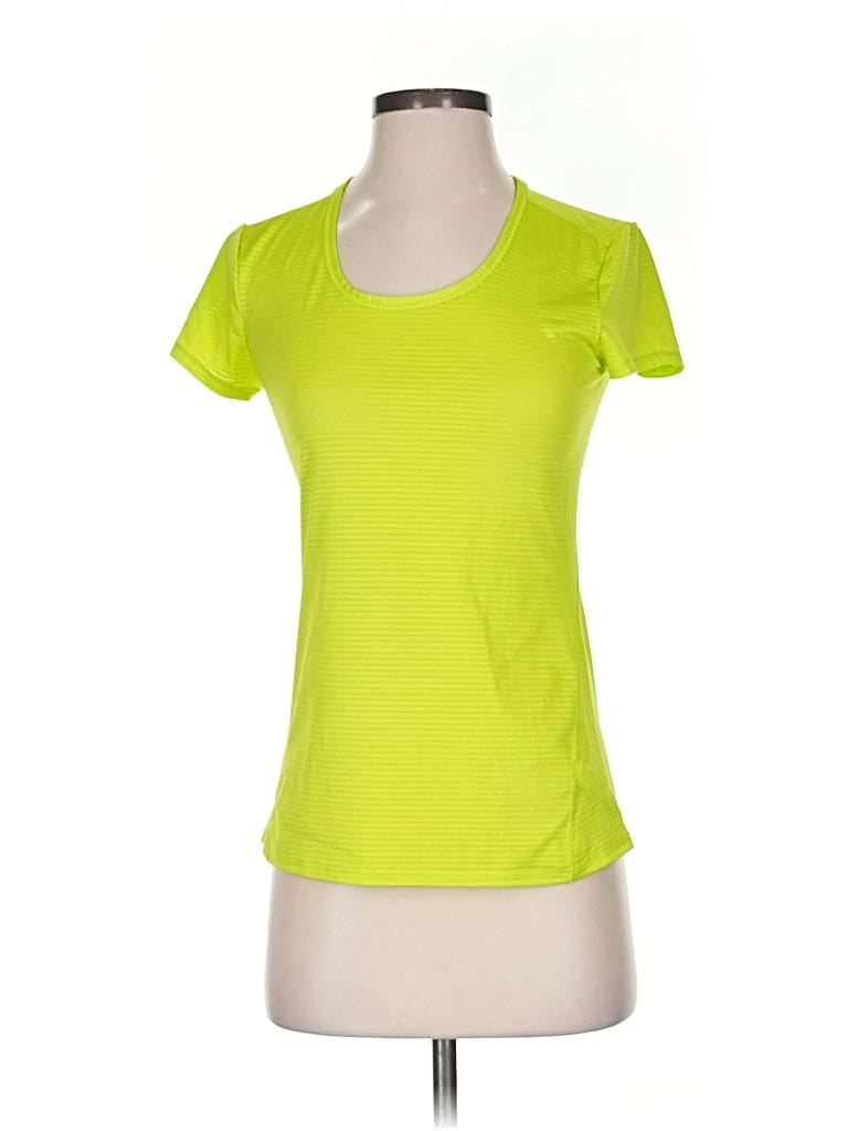 Pre-owned Athleta Active T-shirt In Green