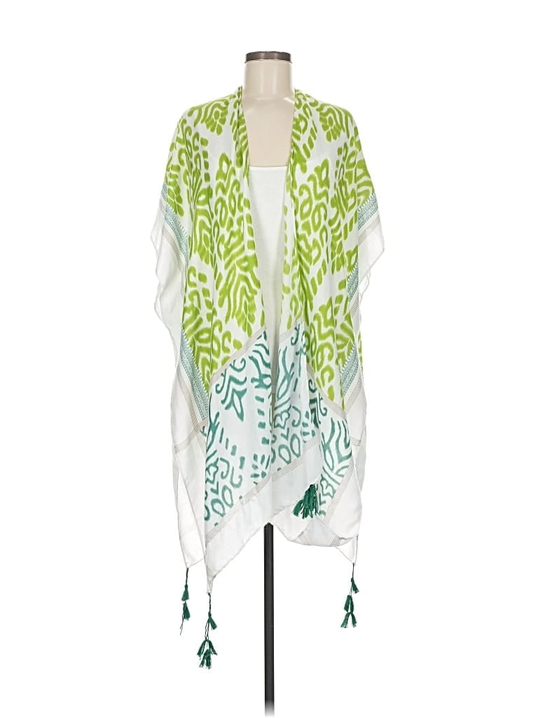 Pre-owned Do Everything In Love Kimono In Green