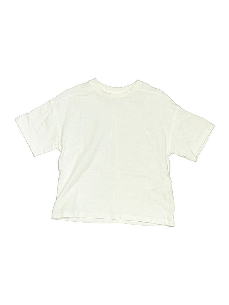 Pre-owned Zara Baby Kids' Short Sleeve T-shirt In White