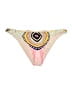 Mara Hoffman Graphic Tan Pink Swimsuit Bottoms Size XXS (estimated) - photo 1