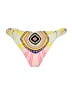 Mara Hoffman Graphic Tan Pink Swimsuit Bottoms Size XXS (estimated) - photo 2