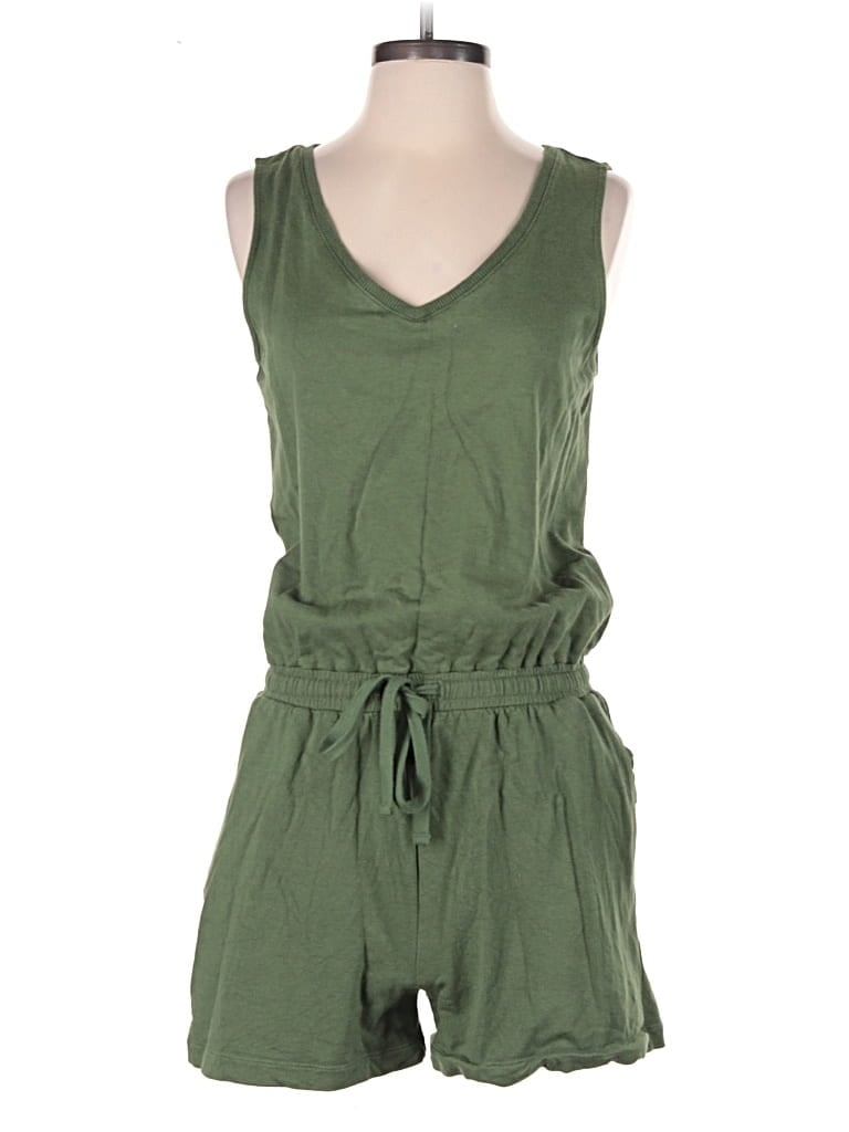 Pre-owned Amazon Essentials Romper In Green