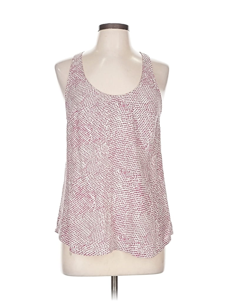 Pre-owned Joie Sleeveless Silk Top Pink Halter Neckline Tops