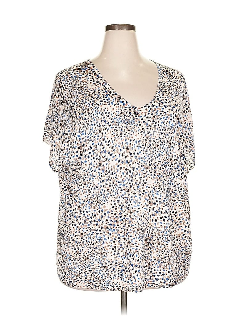 Nic + Zoe Short Sleeve T-shirt In Brown