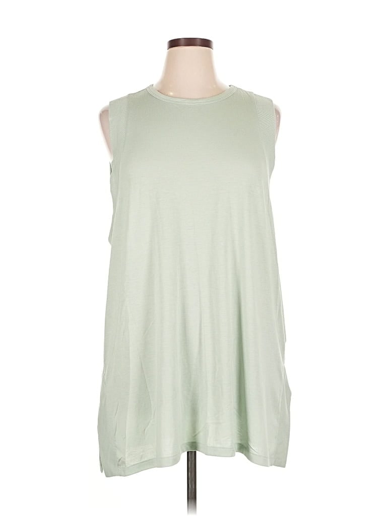 Pre-owned Active By Old Navy Sleeveless T-shirt In Green