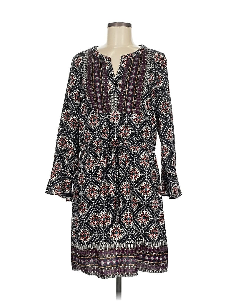 Pre-owned Skies Are Blue Casual Dress In Black