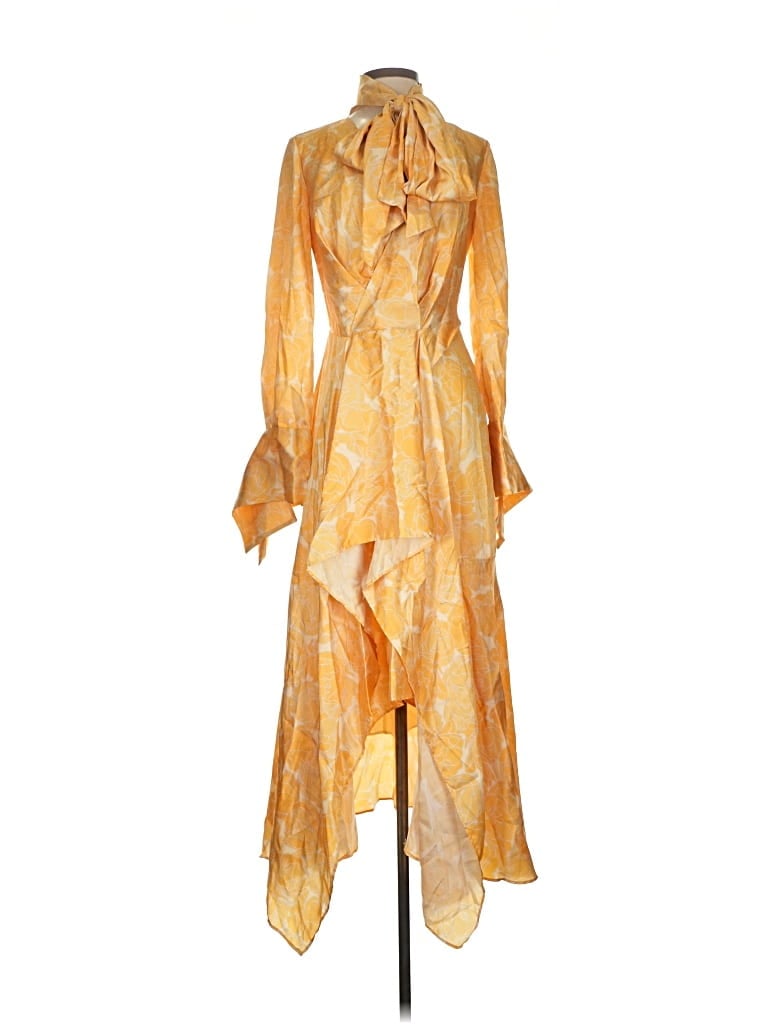 Pre-owned Acler Casual Dress In Yellow