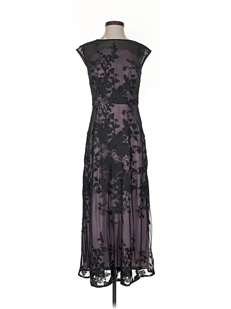 Pre-owned Js Collections Cocktail Dress In Purple