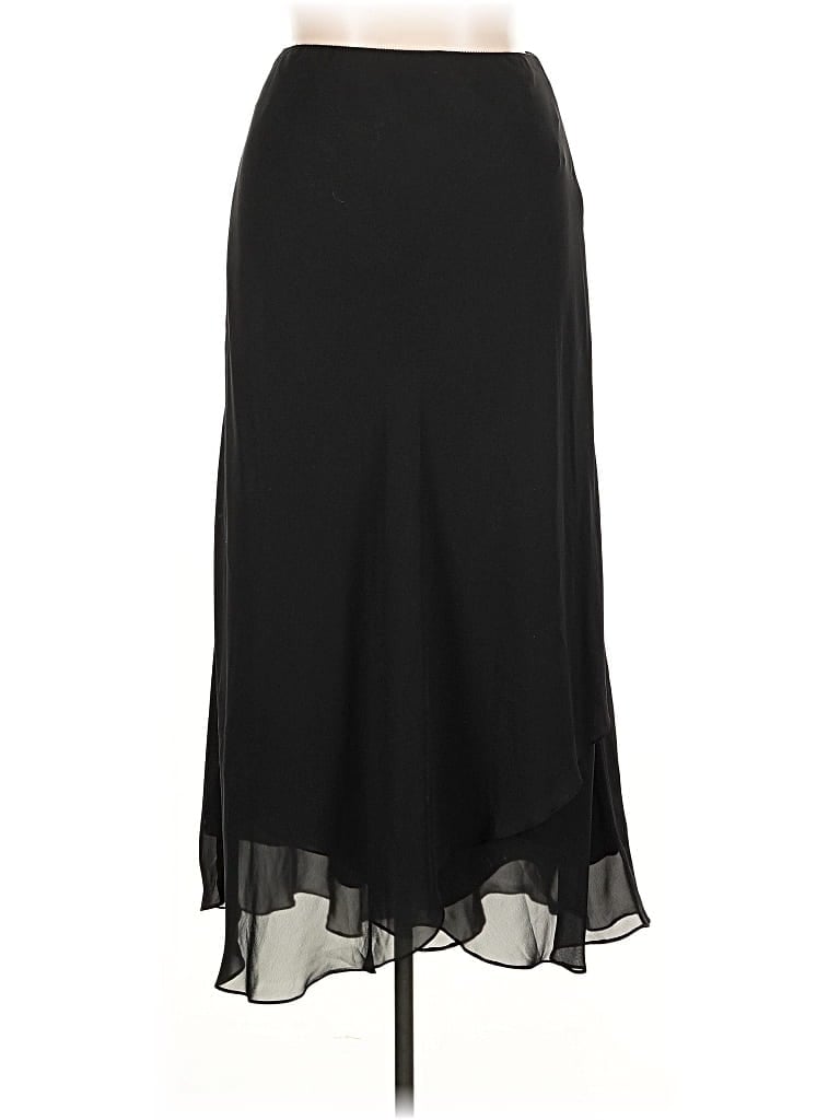 Pre-owned Alex Evenings Formal Skirt In Black