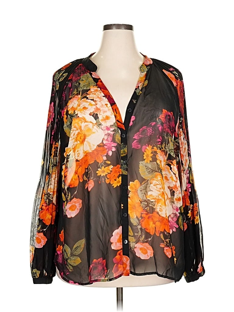 Pre-owned Worthington Kimono In Black