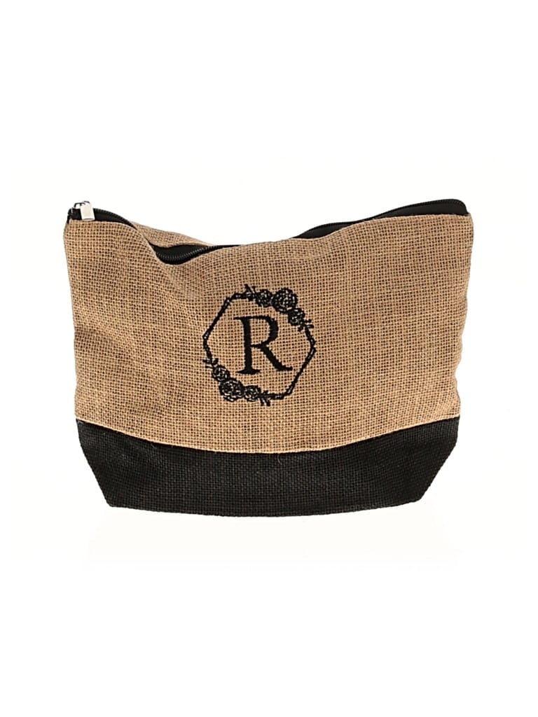 Pre-owned Unbranded Makeup Bag In Brown