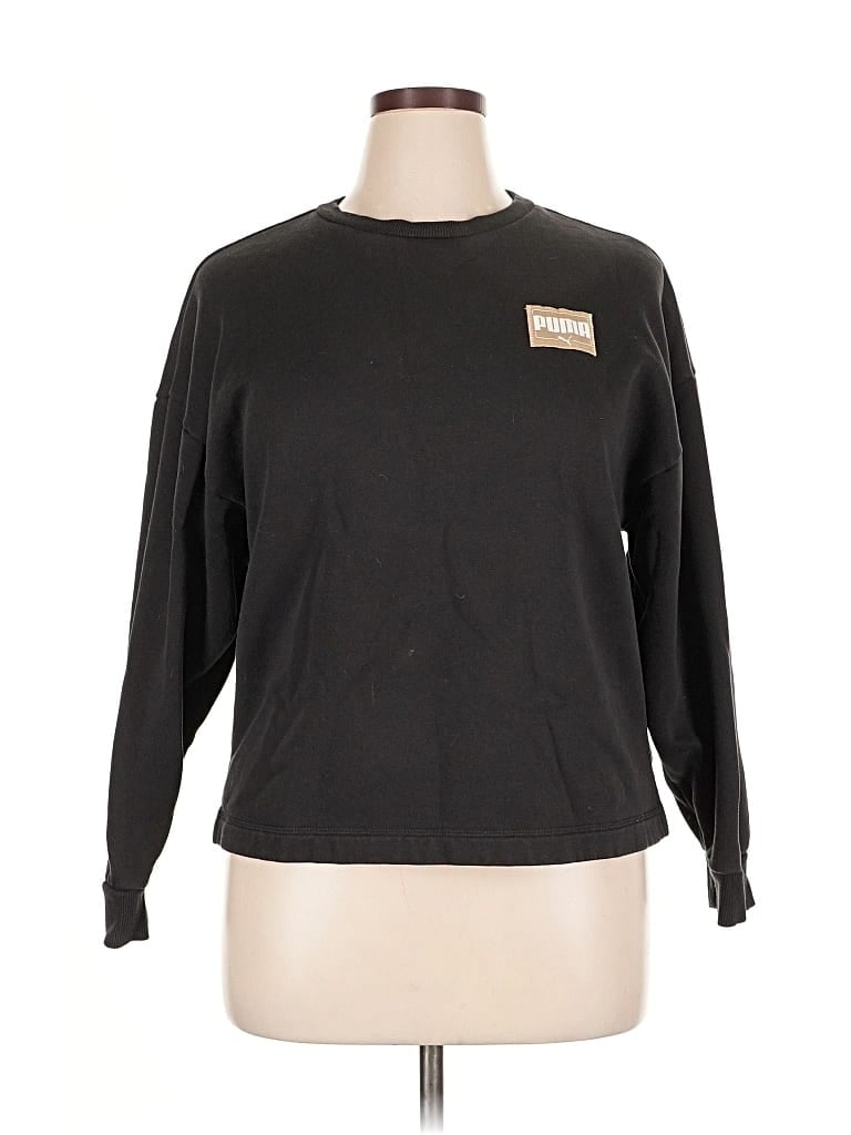 Pre-owned Puma Sweatshirt In Black