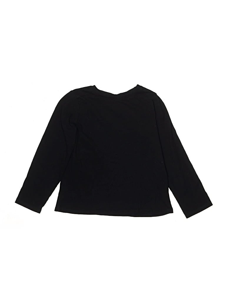 Pre-owned Zara Kids' Long Sleeve T-shirt In Black