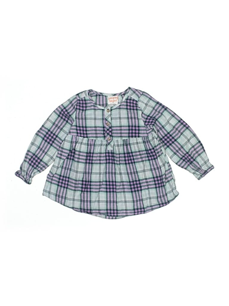 Pre-owned Jumping Beans Kids' Dress In Blue