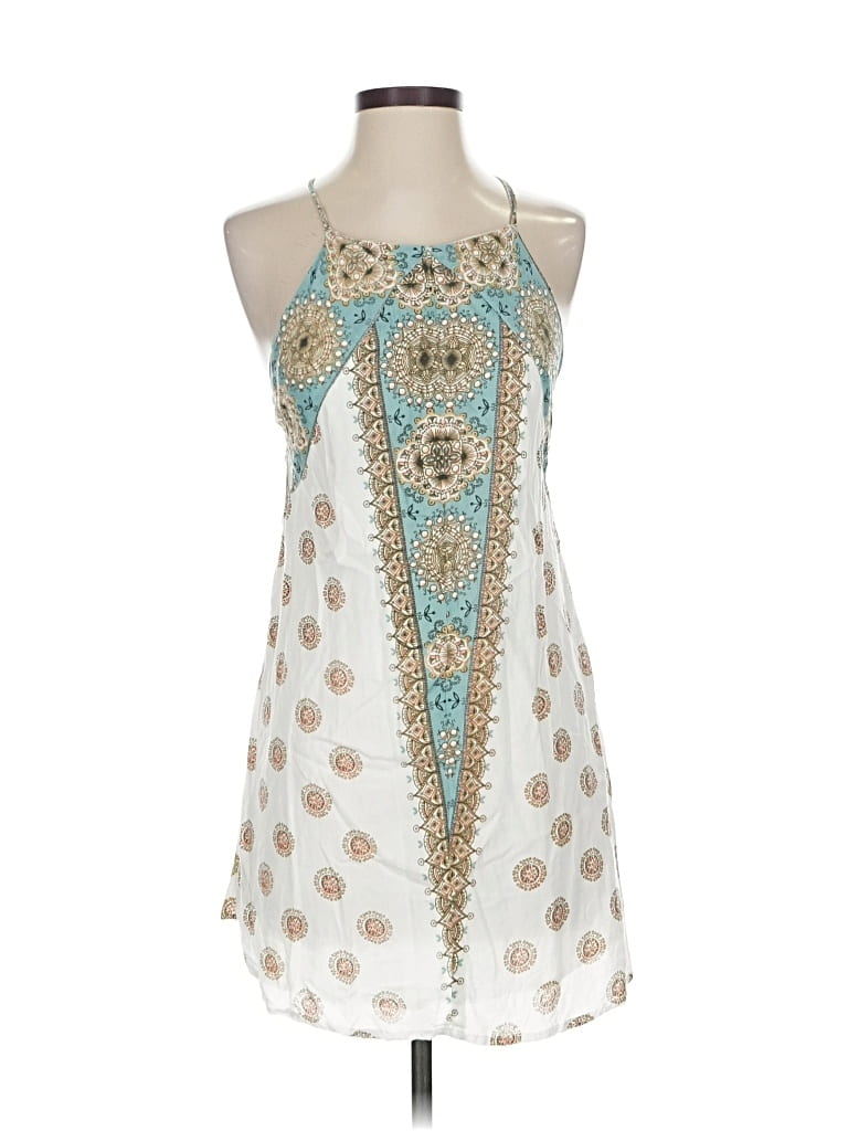 Pre-owned O'neill Sleeveless Blouse In White