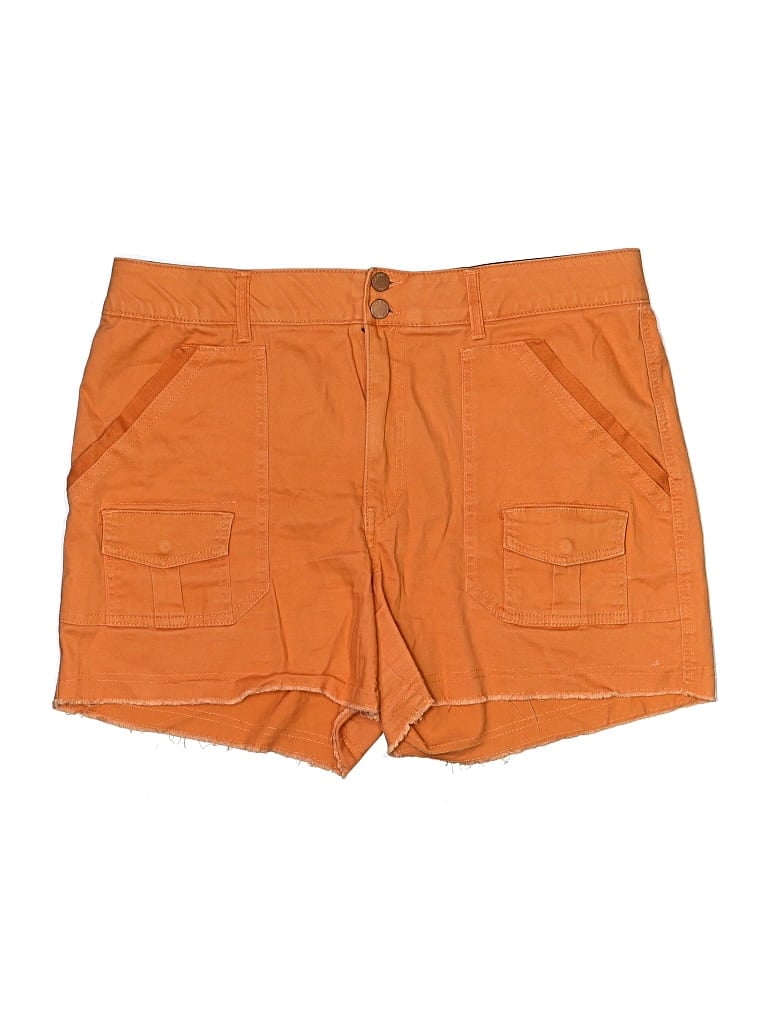 Pre-owned Wit & Wisdom Cargo Shorts In Orange