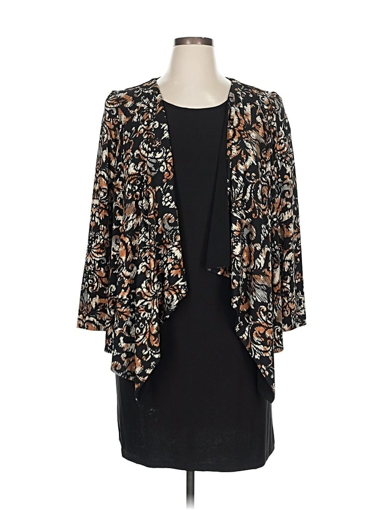 Pre-owned R & M Richards Cocktail Dress In Black