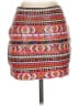 Varga Graphic Orange Casual Skirt Size S - photo 2