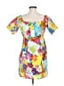 Walter Baker Print Yellow Cocktail Dress Size 6 - photo 2
