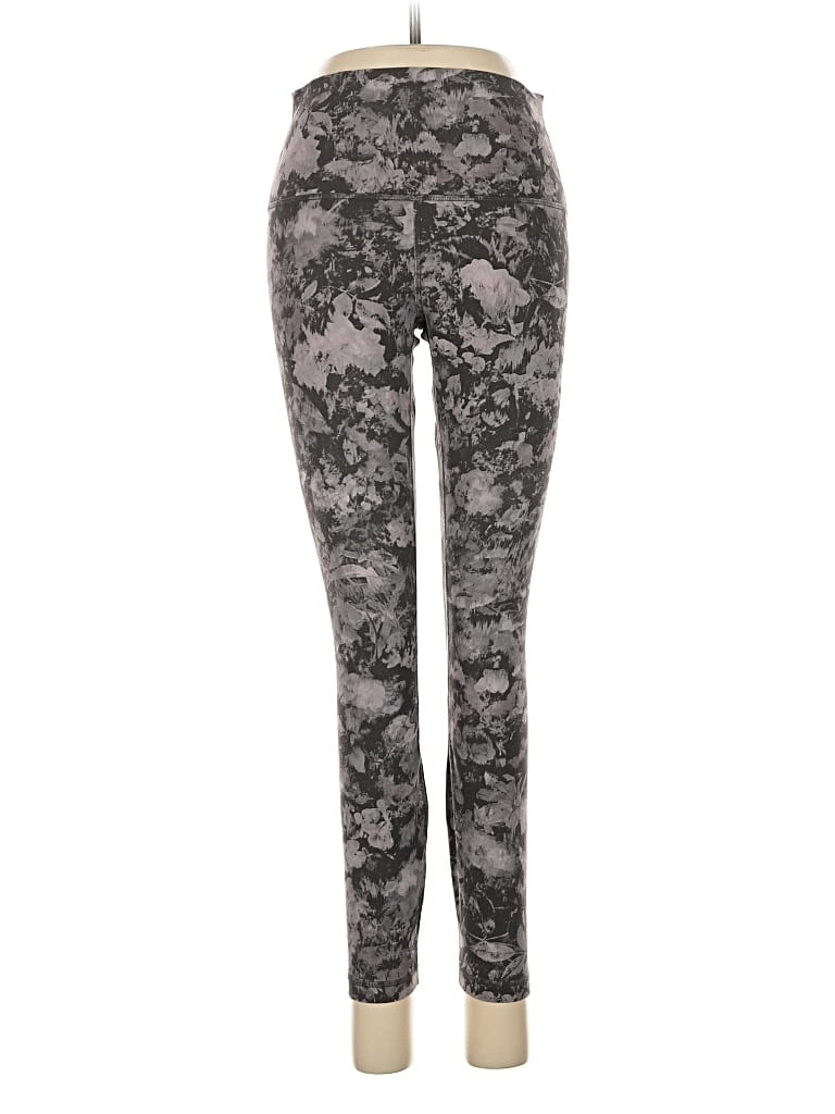 Pre-owned Lululemon Athletica Leggings In Gray