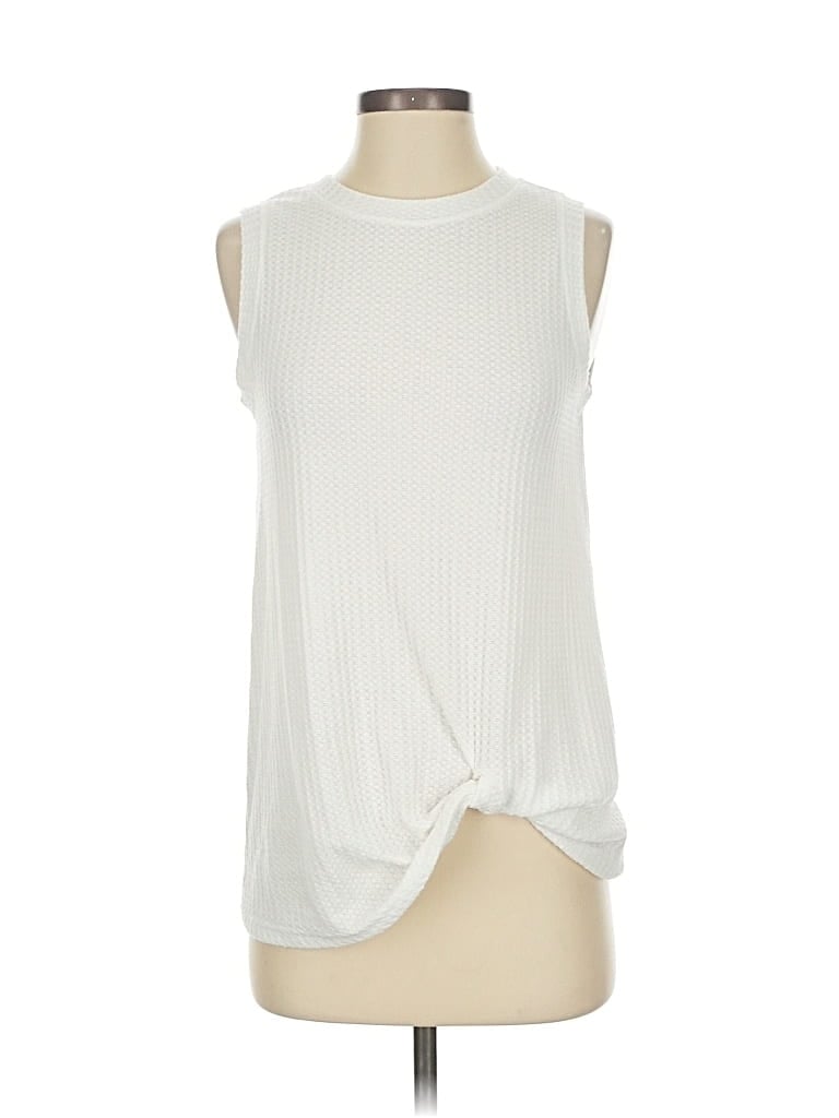 Pre-owned Miholl Sweater Vest In White