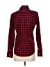 Chaps 100% Cotton Plaid Red Long Sleeve Button-Down Shirt Size S - photo 2
