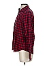 Chaps 100% Cotton Plaid Red Long Sleeve Button-Down Shirt Size S - photo 5