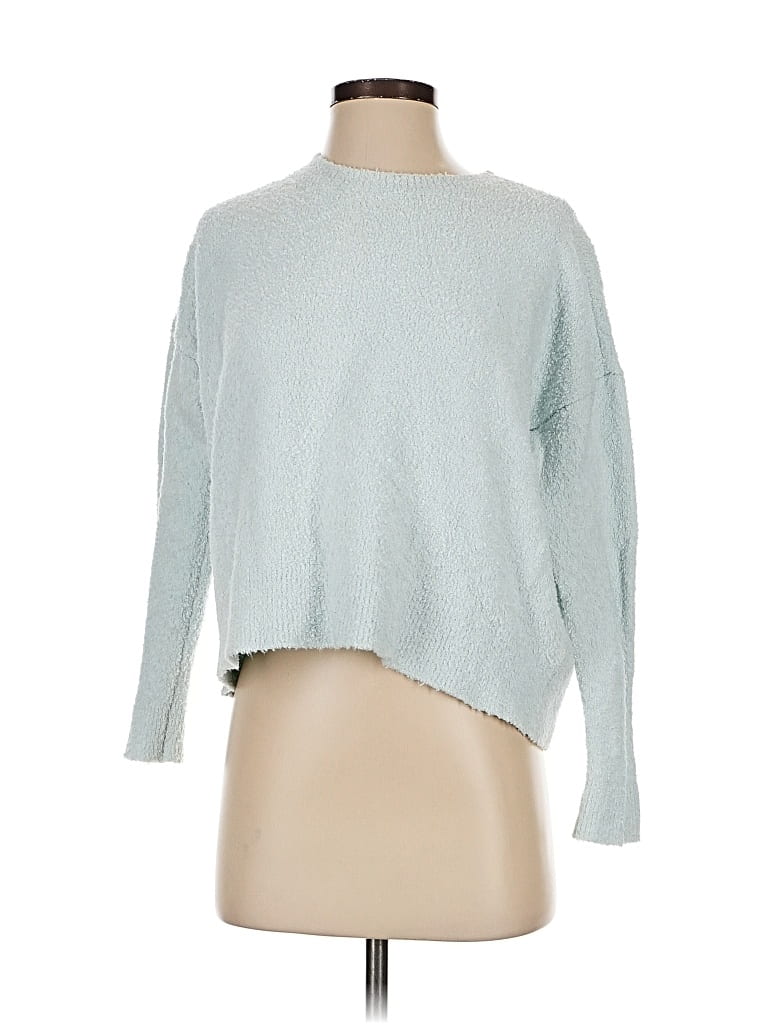 Pre-owned Eileen Fisher Pullover Sweater In Blue